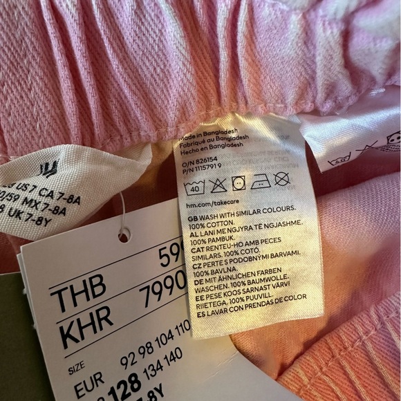 🌟3/$20🌟 Zara Girls Pink Short NWT - Picture 5 of 5